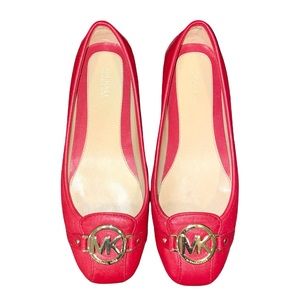 Michael Kors Red Flats